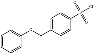 4-(PHENOXYMETHYL)BENZENESULFONYL CHLORIDE Struktur