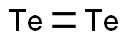 Tellurium, mol. (te2) Struktur