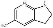 1H-Pyrrolo[2,3-b]pyridin-5-ol,2,3-dihydro-(6CI) Struktur