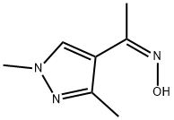 Ethanone,  1-(1,3-dimethyl-1H-pyrazol-4-yl)-,  oxime,  (1Z)- Struktur