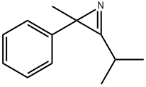 2H-Azirine,2-methyl-3-(1-methylethyl)-2-phenyl-(9CI) Struktur