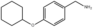 [4-(cyclohexyloxy)phenyl]methanamine Struktur