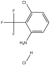 (3-CHLORO-2-TRIFLUOROMETHYLPHENYL)AMINE HYDROCHLORIDE Struktur