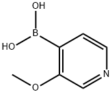 3-METHOXYPYRIDINE-4-BORONIC ACID Struktur