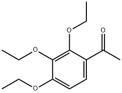 2' 3' 4'-TRIETHOXYACETOPHENONE  98 Struktur