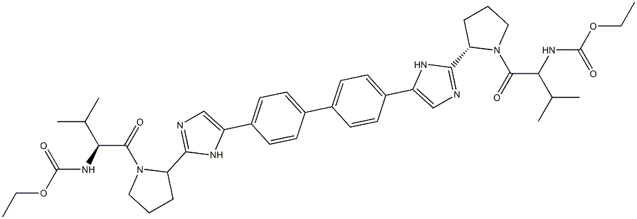 Daclatasvir Impurity E Struktur