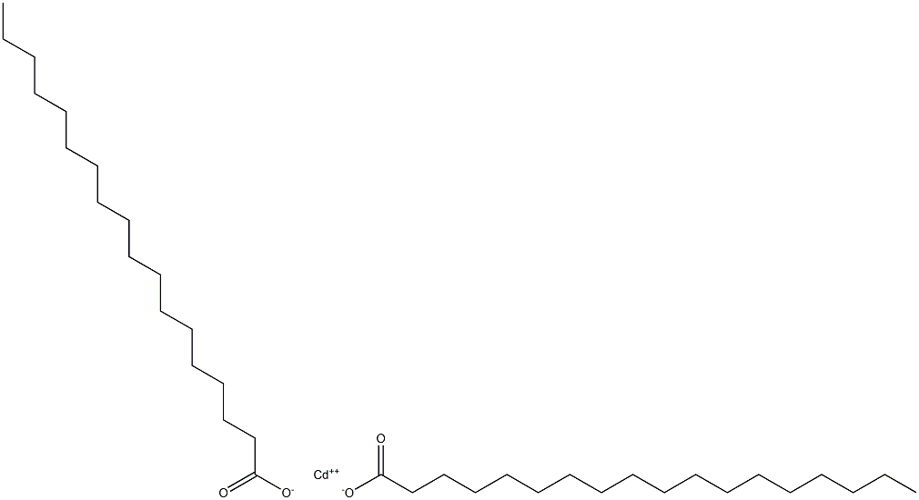 Octadecanoic acid, cadmium salt, basic Struktur