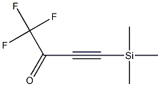 1,1,1-trifluoro-4-(trimethylsilyl)but-3-yn-2-one Struktur