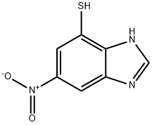 4-Benzimidazolethiol,6-nitro-(6CI) Struktur