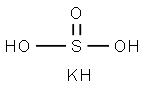 Potassium sulfite(IV) Struktur