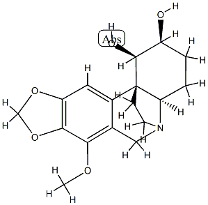 bulbisine Trifluoroacetic acid Struktur