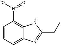 1H-Benzimidazole,2-ethyl-4-nitro-(9CI) Struktur