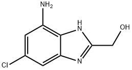 2-Benzimidazolemethanol,4-amino-6-chloro-(6CI) Struktur