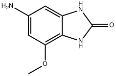 2-Benzimidazolol,6-amino-4-methoxy-(6CI) Struktur