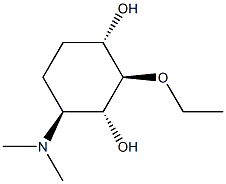 1,3-Cyclohexanediol,4-(dimethylamino)-2-ethoxy-,(1alpha,2bta,3alpha,4bta)-(9CI) Struktur