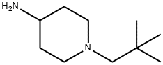 1-(2,2-dimethylpropyl)-4-piperidinamine(SALTDATA: HCl) Struktur