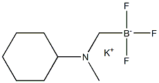 Potassium N-cyclohexyl-N-methyl-aminomethyltrifluoroborate Struktur