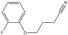 4-(2-fluorophenoxy)butanenitrile Struktur