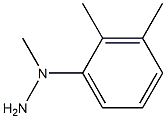 1-[(2,3-dimethylphenyl)methyl]hydrazine Struktur