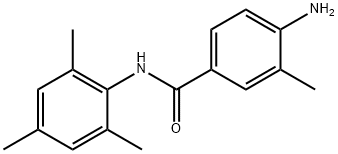 4-amino-3-methyl-N-(2,4,6-trimethylphenyl)benzamide Struktur