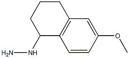 (6-METHOXY-1,2,3,4-TETRAHYDRONAPHTHALEN-1-YL)HYDRAZINE Struktur