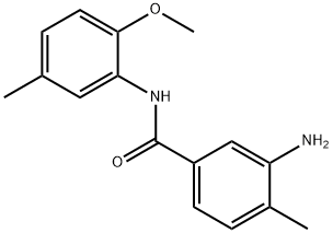 3-amino-N-(2-methoxy-5-methylphenyl)-4-methylbenzamide Struktur