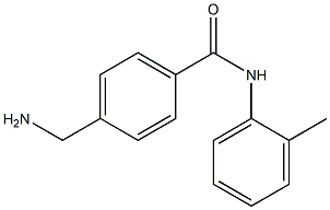 4-(aminomethyl)-N-(2-methylphenyl)benzamide Struktur