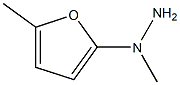 1[(5-methylfuran-2-yl)methyl]hydrazine Struktur