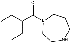 1-(1,4-diazepan-1-yl)-2-ethylbutan-1-one Struktur