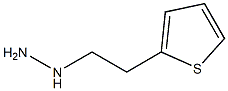 1-(2-(thiophen-2-yl)ethyl)hydrazine Struktur