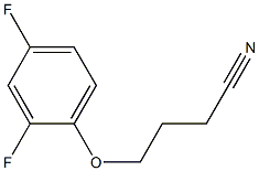 4-(2,4-difluorophenoxy)butanenitrile Struktur