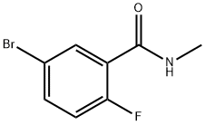 5-bromo-2-fluoro-N-methylbenzamide Struktur