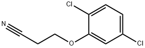 3-(2,5-dichlorophenoxy)propanenitrile Struktur