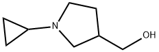 (1-cyclopropyl-3-pyrrolidinyl)methanol(SALTDATA: FREE) Struktur