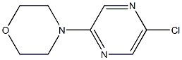 4-(5-chloropyrazin-2-yl)morpholine Struktur