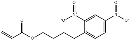 4-(2,4-DINITROPHENYL)BUTYL ACRYLATE Struktur