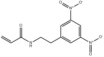 N-(3,5-Dinitrophenethyl)acrylamide Struktur