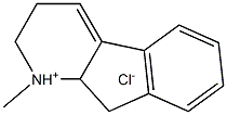 1H-Indeno[2,1-b]pyridine,2,3,9,9a-tetrahydro-1-methyl-, hydrochloride (1:1) Struktur