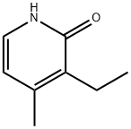 2(1H)-Pyridone,3-ethyl-4-methyl-(6CI) Struktur