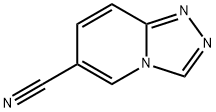 [1,2,4triazolo[4,3-apyridine-6-carbonitrile Struktur