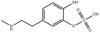 epinine 3-O-sulfate Struktur