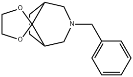 3- Benzyl -3-spiro[bicyclo[3.2.1]cyclooctane-8,2'-[1,3]Dioxane] Struktur