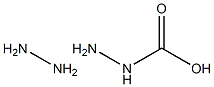 Hydrazinecarboxylic acid, compd. with hydrazine (1:1) Struktur