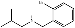 [(2-bromophenyl)methyl](2-methylpropyl)amine Struktur