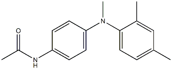 N-(4-{[(2,4-dimethylphenyl)methyl]amino}phenyl)acetamide Struktur