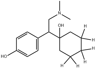 D,L-O-Desmethyl Venlafaxine-d6 Struktur