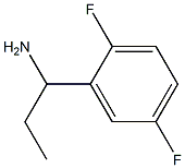 1-(2,5-difluorophenyl)propan-1-amine Struktur