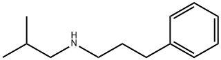 (2-methylpropyl)(3-phenylpropyl)amine Struktur