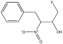 1-Fluoro-3-nitro-4-phenyl-butan-2-ol Struktur