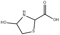 2-Thiazolidinecarboxylicacid,4-hydroxy-(9CI) Struktur